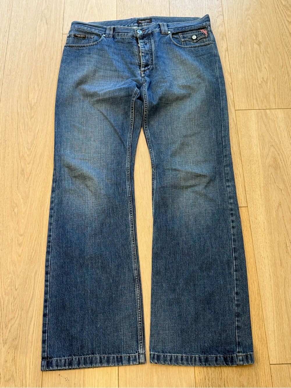 Vintage Massimo Sforza Made in Italy High Quality Jeans Y2K Designer Denim